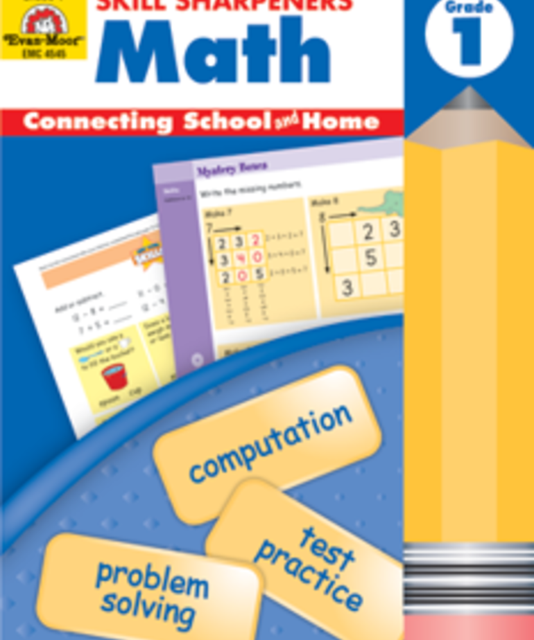 Evan-Moor Skill Sharpeners Math Gr. 1