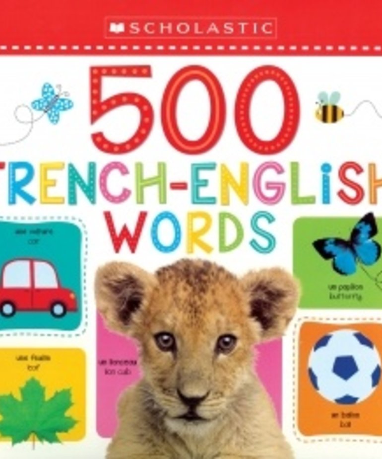 500 My First French-English Words