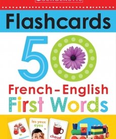 Flashcards- 50 French-English First Words