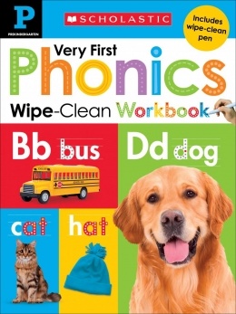 My Very First Phonics Wipe-Clean Workbook