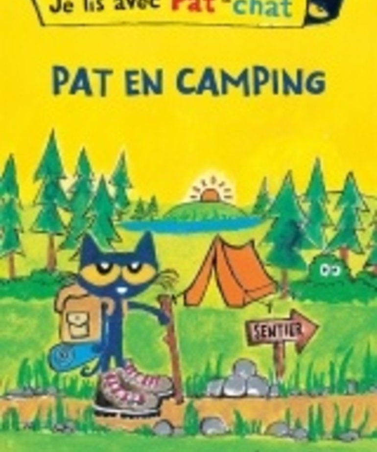 Je lis avec Pat le Chat- Pat en camping