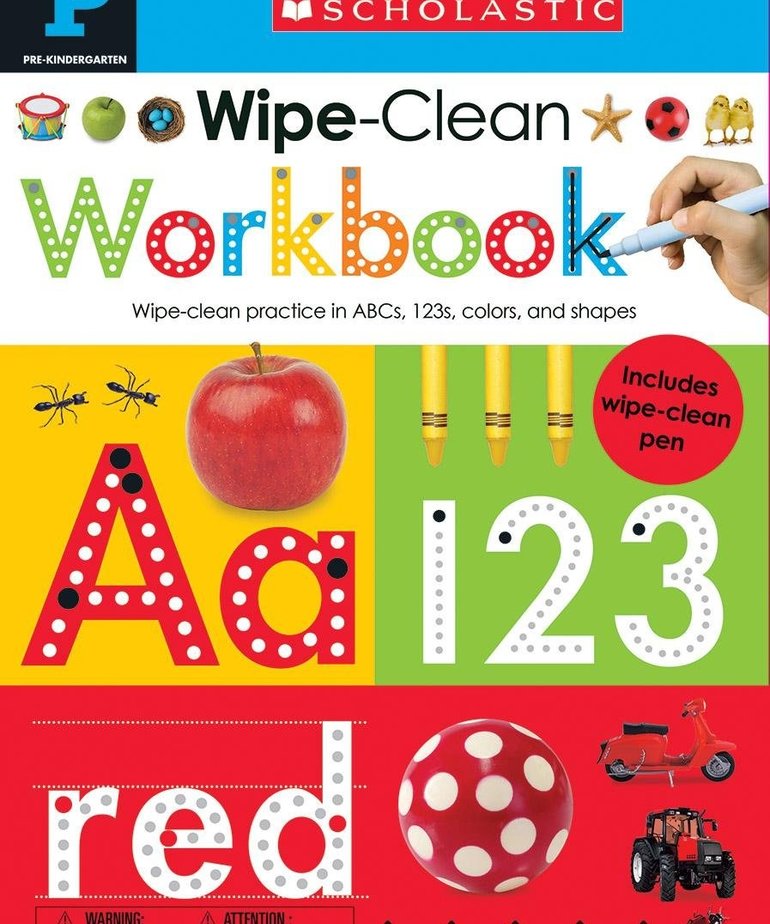 Wipe-Clean PreK Workbook