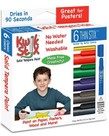 Kwik Stix Temper Paint- Thin 6 Pcs. Primary