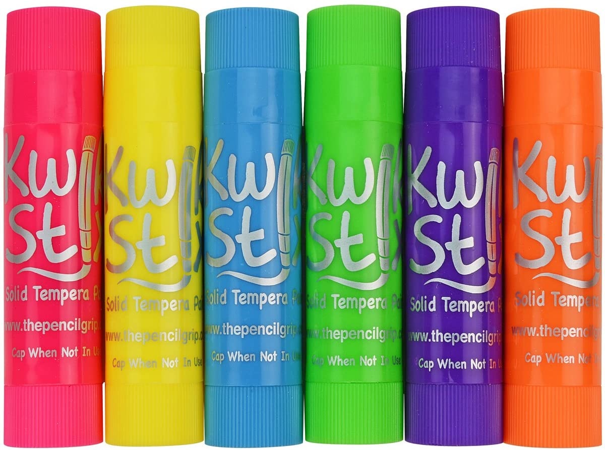 Kwik Stix Tempera Paint-6 pack Neon