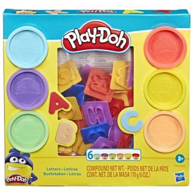 play doh letters