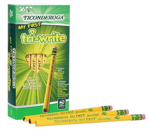 Ticonderoga My First Tri-Write Triangle Pencil (single)