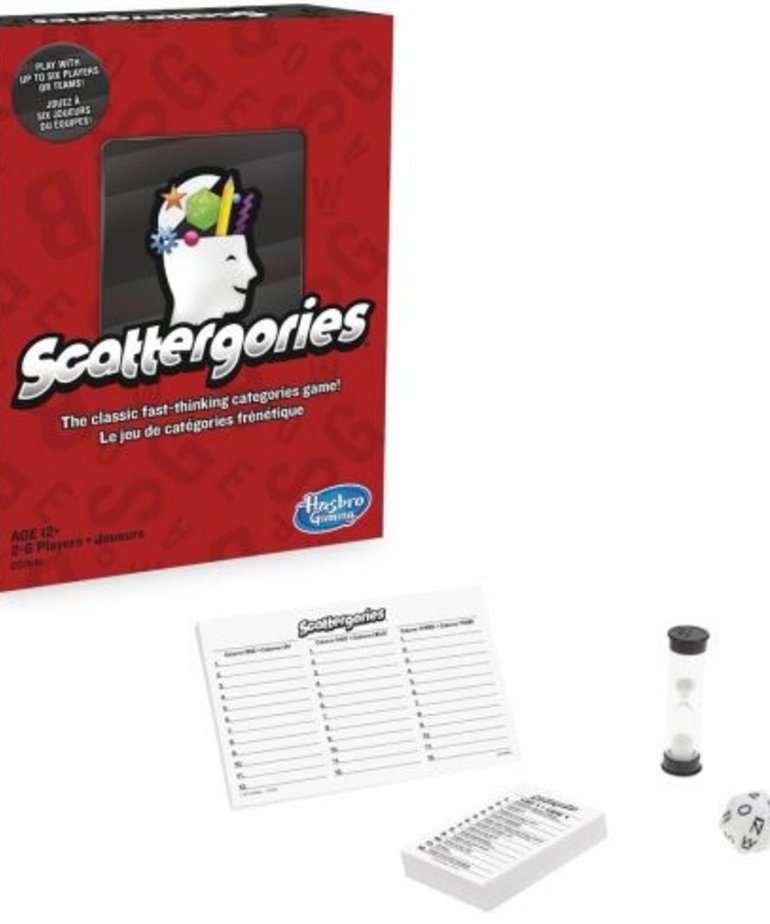 Scattergories Categories