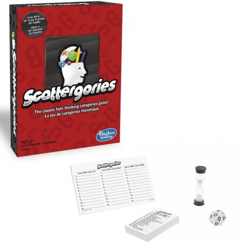 Scattergories Categories