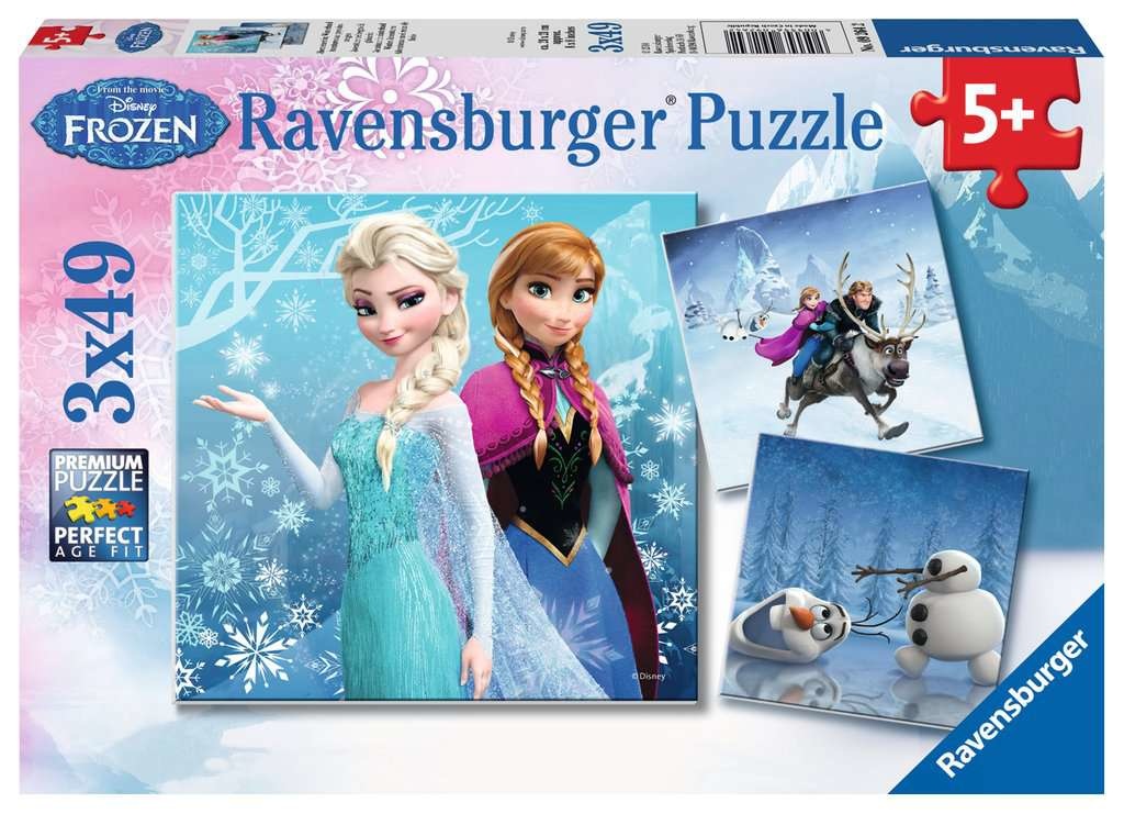 Ravensburger Frozen Winter Adventures (3X49pc)