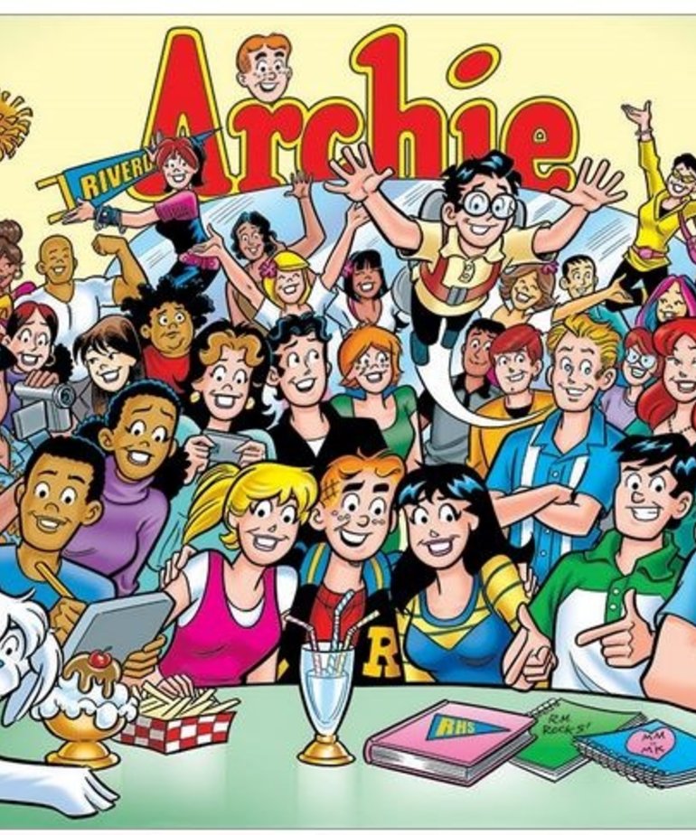 Archie The Gang At Pops Puzzle 1000pc Inspiring Young Minds To Learn 3450