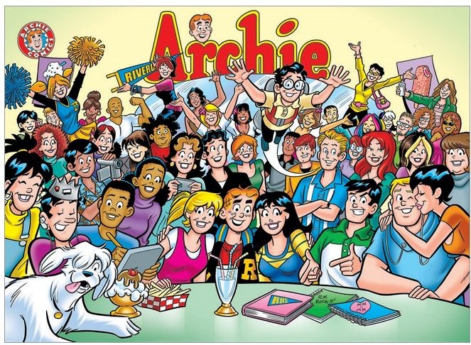 Cobble Hill Archie The Gang at Pop's Puzzle 1000pc