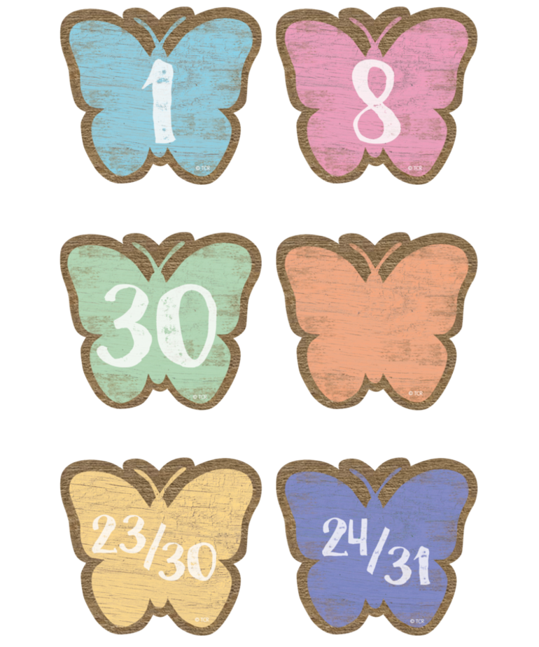 Butterflies Calendar Days