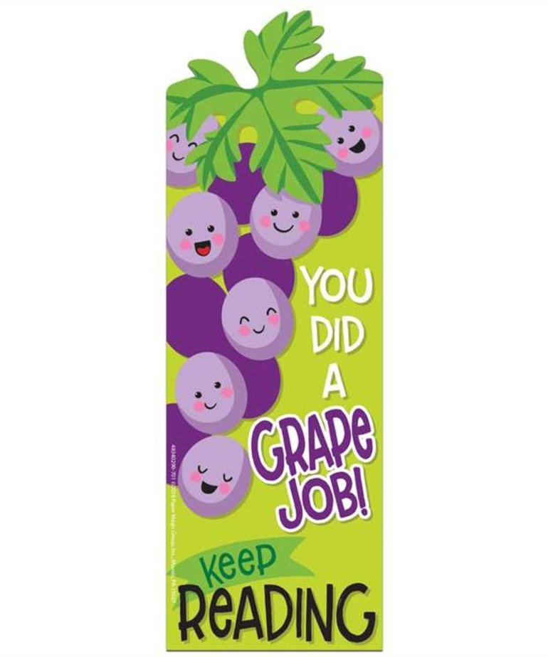 You Did a Grape Job Scented Bookmark