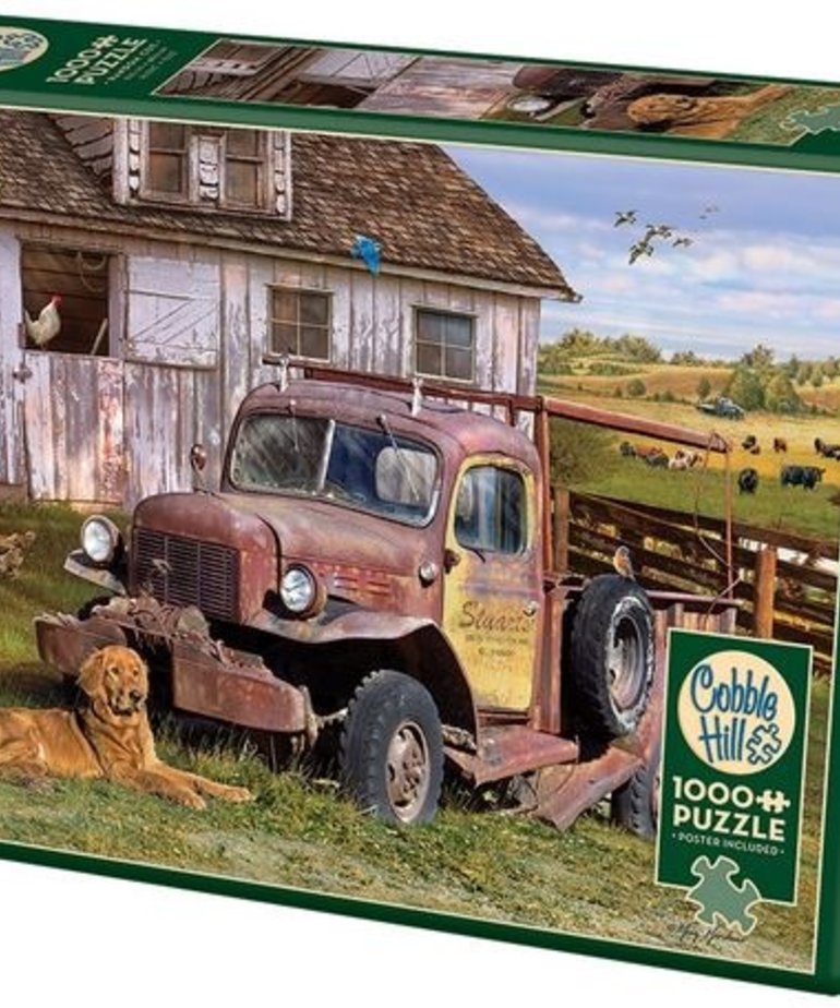 Cobble Hill Summer Truck  Puzzle 1000pc