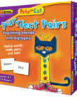 Pete the Cat Purrfect Pairs Game-Beginning Blends & Digraphs