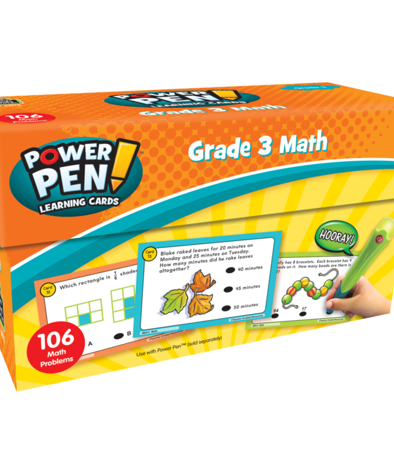 Power Pen Learning Cards: Math Gr.3