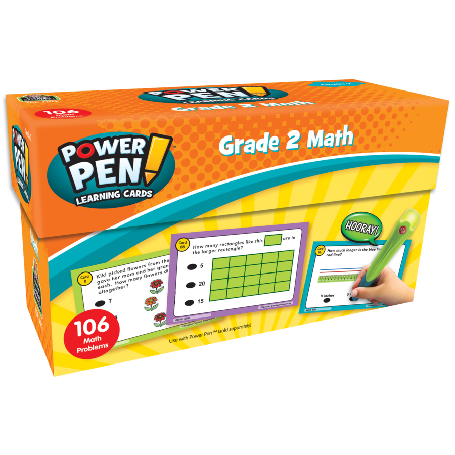 Power Pen Learning Cards: Math Gr.2