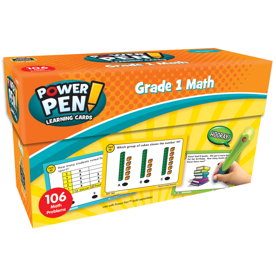 Power Pen Learning Cards: Math Gr.1