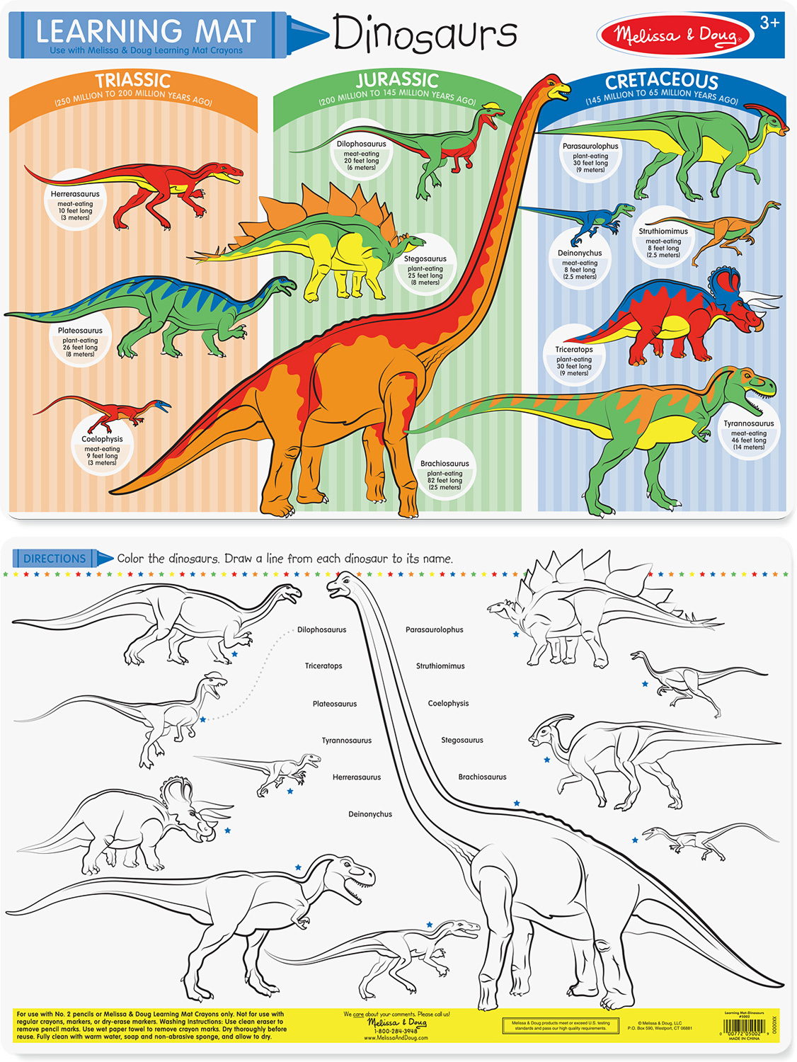 Learning Mat- Dinosaurs