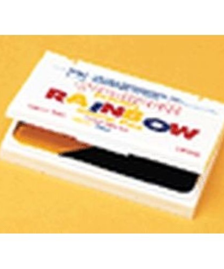 Washable stamp pad- primary rainbow