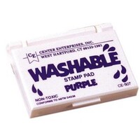 Washable stamp pad-purple