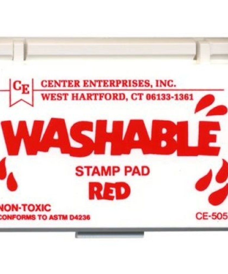 Washable Stamp Pad-Red
