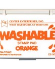 Washable stamp pad- orange