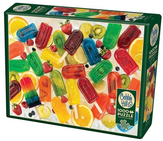 Cobble Hill Popsicles Puzzle 1000pc