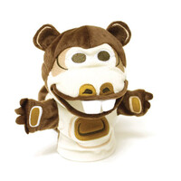 Bizzy the Beaver Puppet