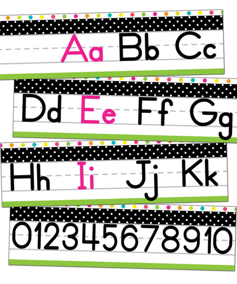 Simply Stylish Alphabet Line