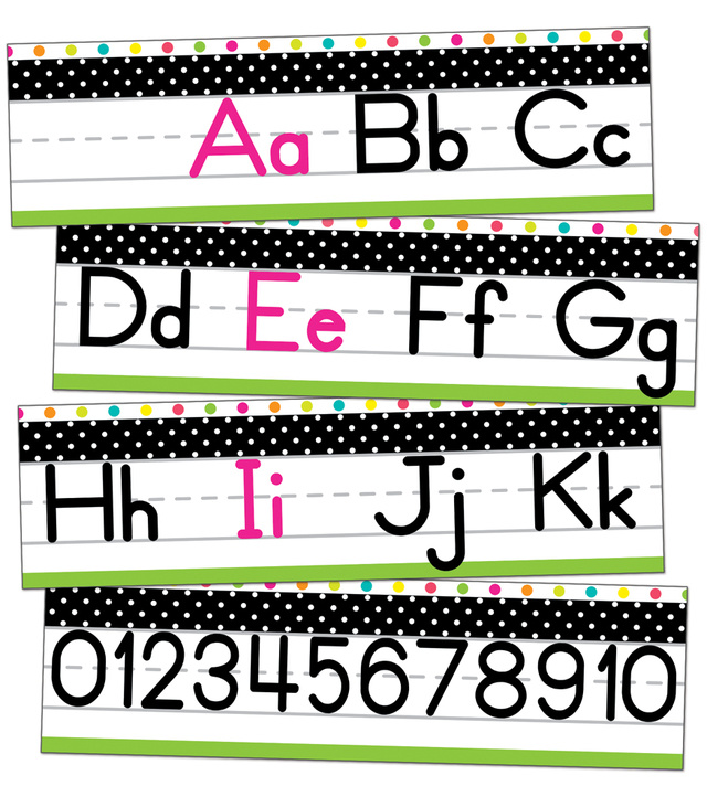 Simply Stylish Alphabet Line