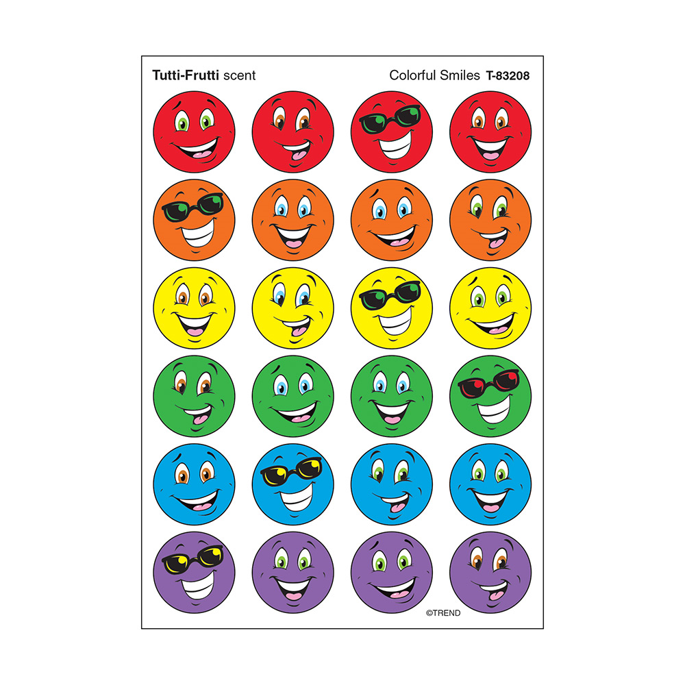 Color Smiles/Tutti Frutti Stickers