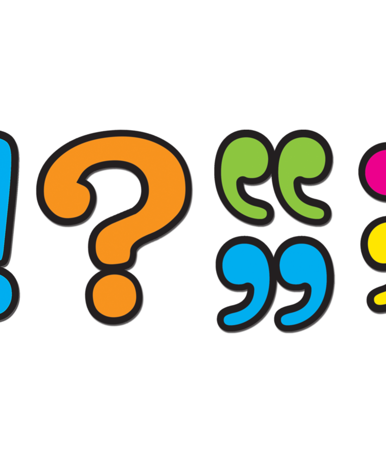 Punctuation Marks Magnetic Accents