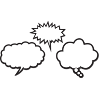 Speech Bubble Magnetic Accents