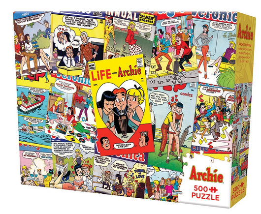 Cobble Hill Archie Covers Puzzle 500pc