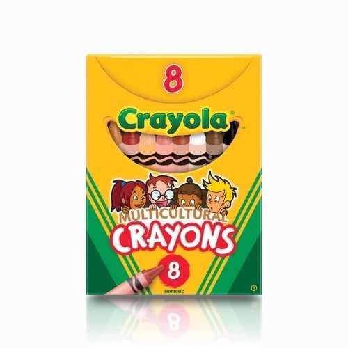 Crayola Multicultural Pencil Crayons-8pk - Inspiring Young Minds