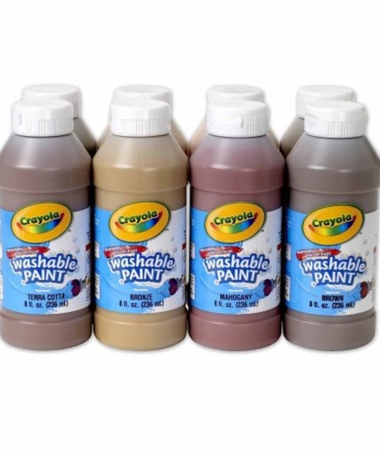 Crayola Multicultural Washable Paint Set- 8pk