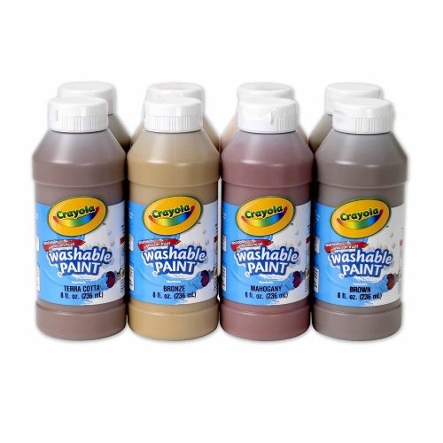 Crayola Multicultural Washable Paint Set- 8pk