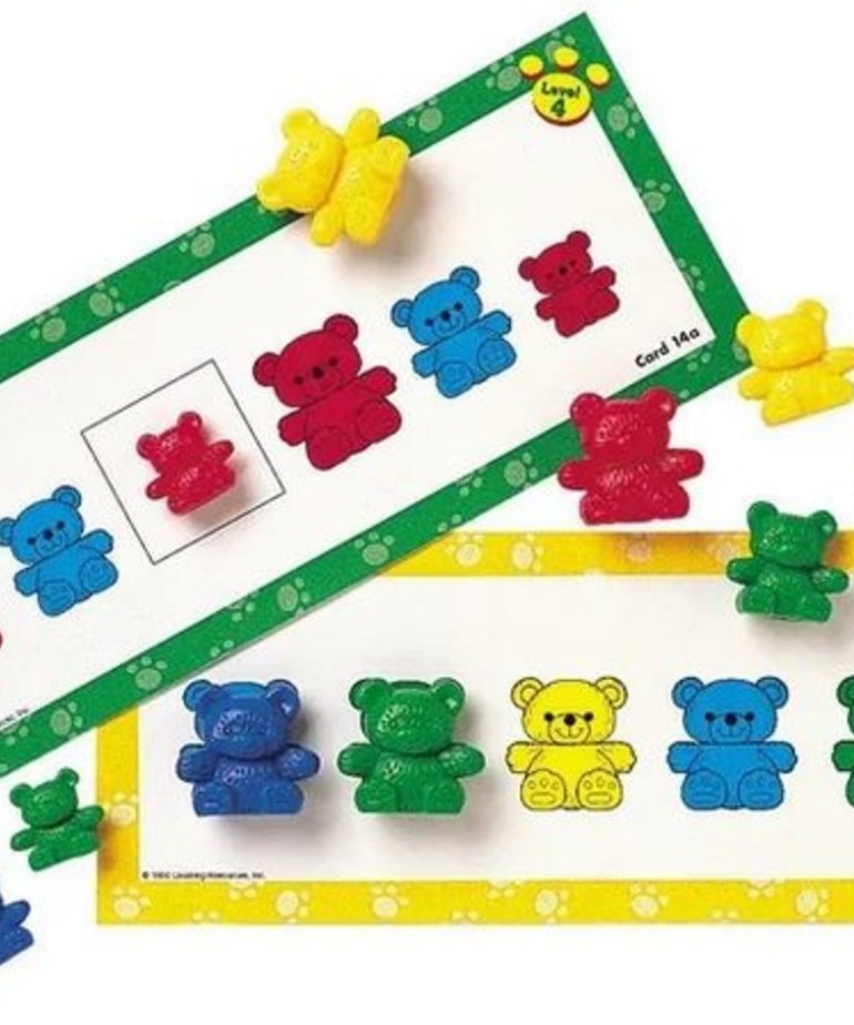 Learning Resources Three Bear Family Pattern Cards