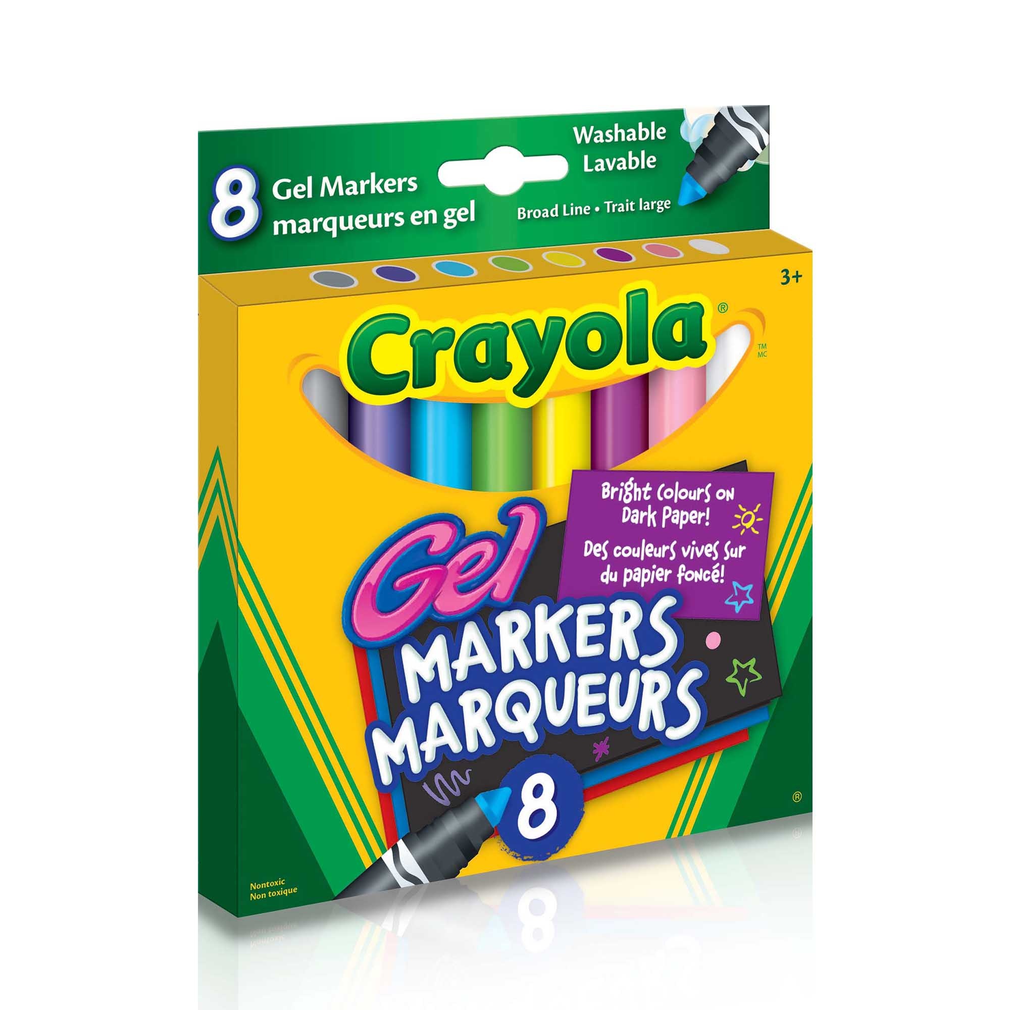 Crayola Gel Markers 8 Pack