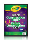 Crayola Black Construction Paper