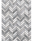 Better Than Paper-White & Grey Wood Herringbone