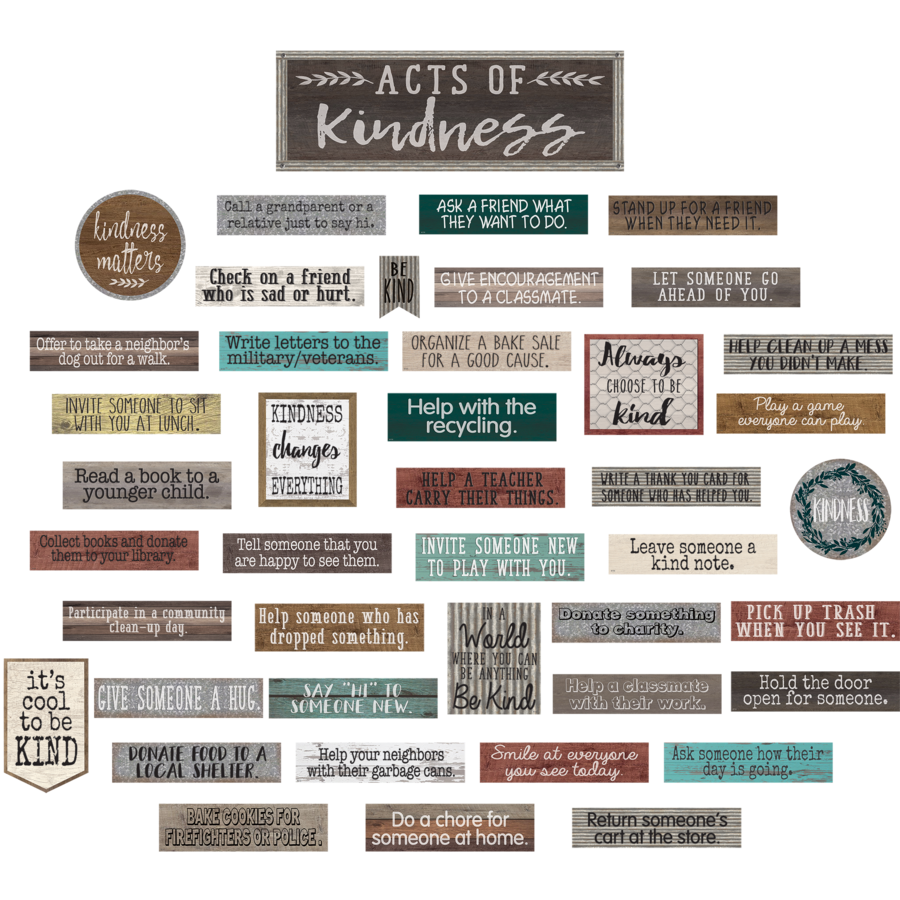 Acts of Kindness Bulletin Board Set