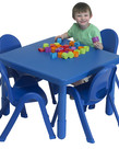 My Value Preschool Square Table & 4 chairs