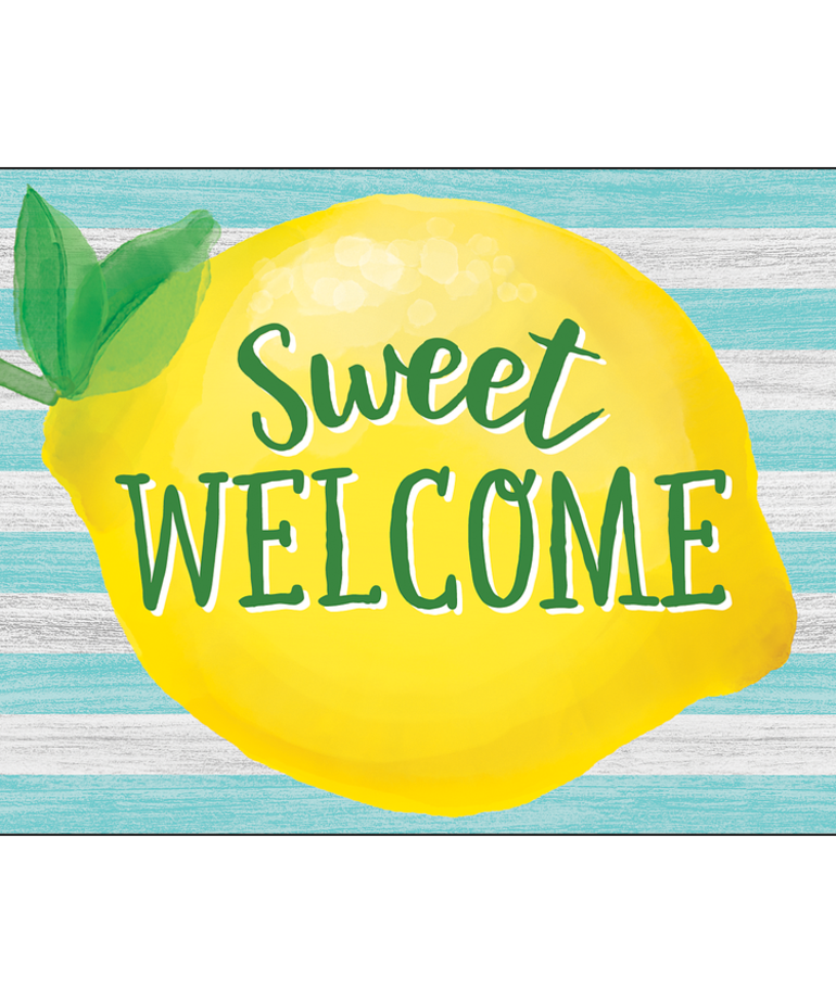 Lemon Zest Sweet Welcome Postcards