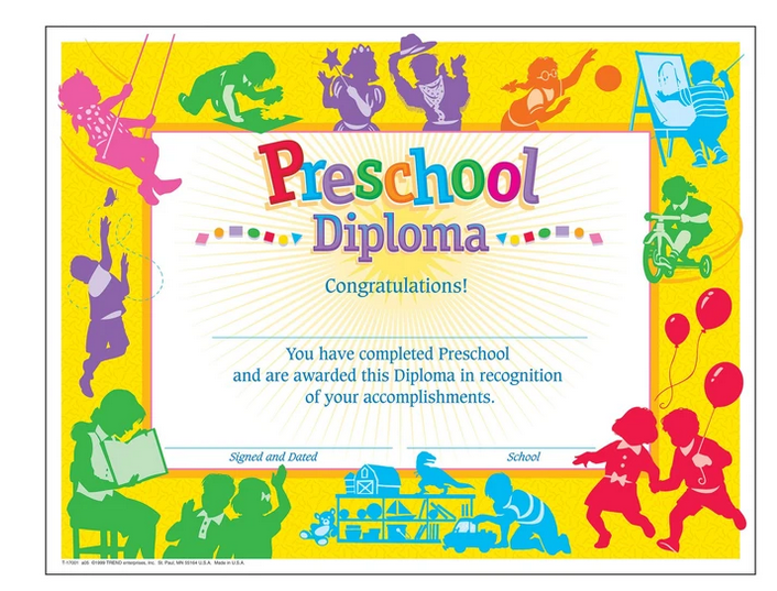 Classic Preschool Diploma