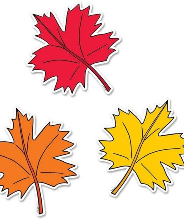 Fall Leaves 6" Cutouts