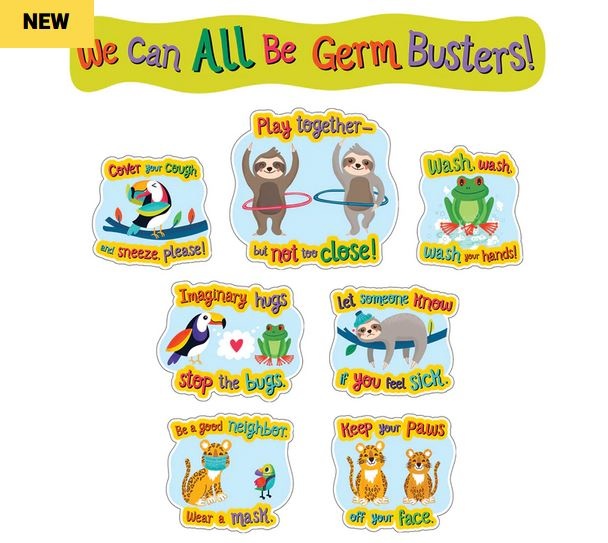 Germ Busters Bulletin Board Set
