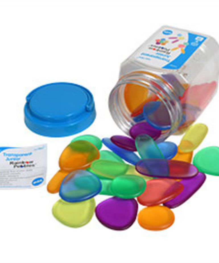 Rainbow Pebbles Transparent