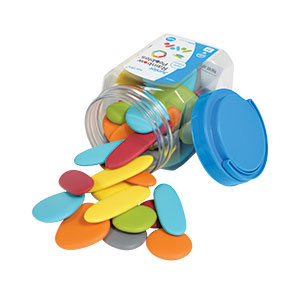 Junior Pebbles Mini Jar- Earth Colors